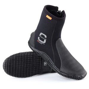 Neoprene Dive Boots 3mm 5mm Zippered Anti-Slip Sole Water Sports